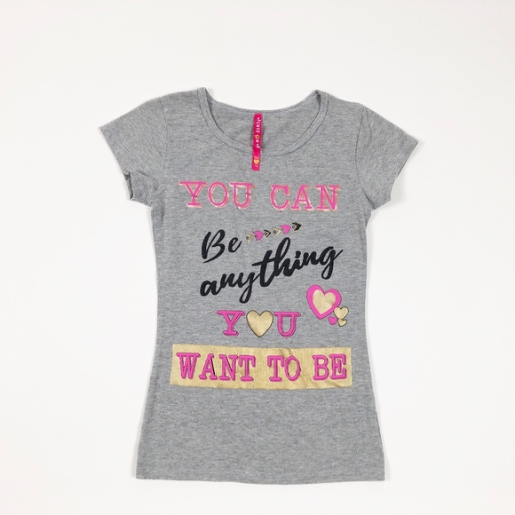 Cute 4 U Other - 🎁3X$25🎁 NWOT Top Girl Short Sleeve, Size 7-8
